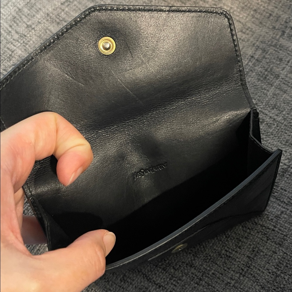 YSL black cardholder - Picture 5 of 8